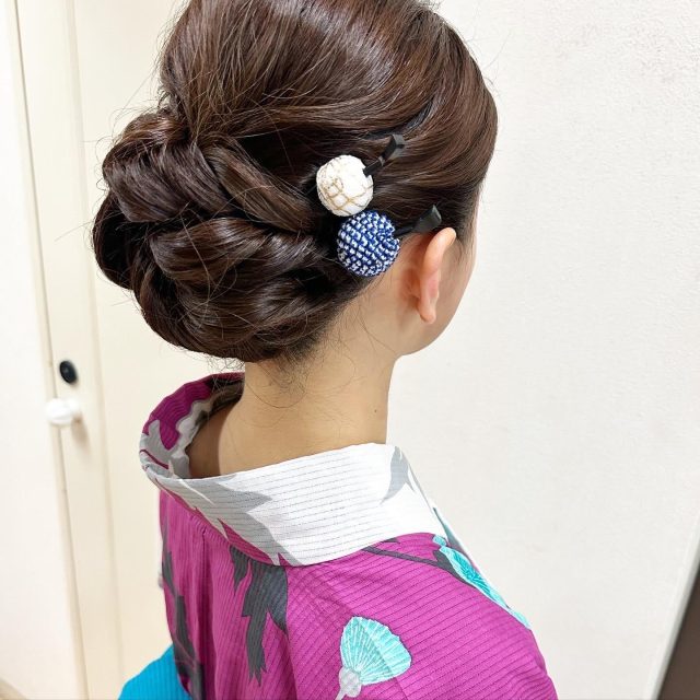 ヘアセット&浴衣着付け
