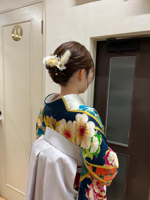 袴着付とヘアセット